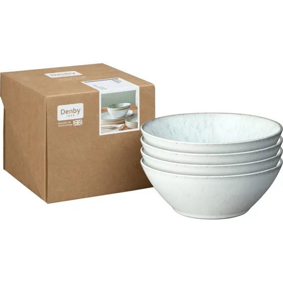 Denby Kiln Green morgenmadsskle 4-pak 16,5 cm