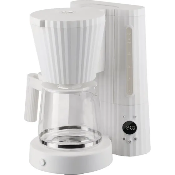 Alessi Pliss kaffemaskine, hvid  1100W designmbel
