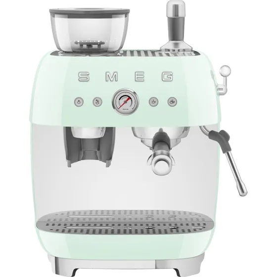 Smeg EGF03 50's espressomaskine m. kvrn  Pastelgrn