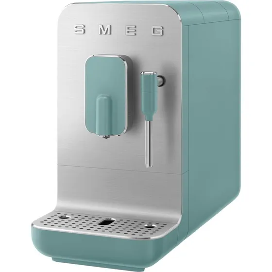 Smeg BCC02EGMEU espressomaskine m. mælkeskummer – smaragd