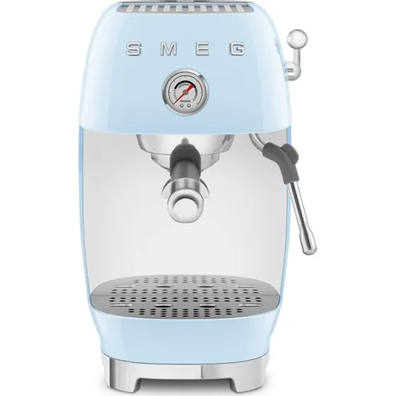 Smeg ECF03 Pastelbl halvautomatisk espressomaskine