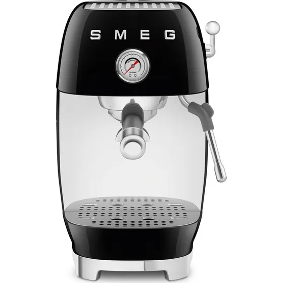 Smeg ECF03 Sort halvautomatisk espressomaskine