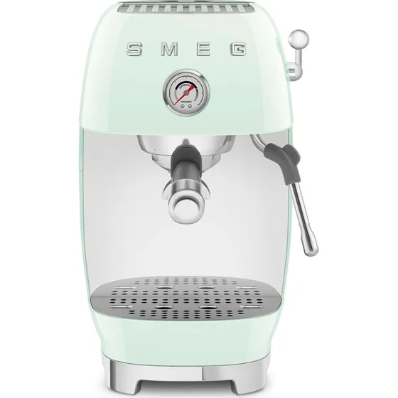 Smeg ECF03 Pastelgrn halvautomatisk espressomaskine