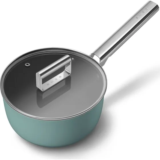 Smeg 50's Style Saucekasserolle 20 cm, Emerald Green