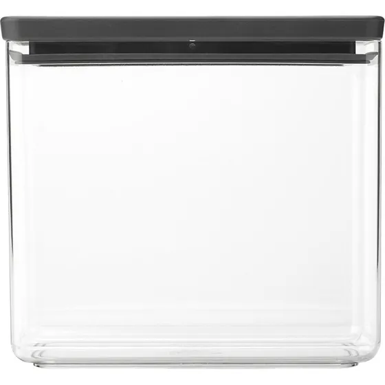 Brabantia TASTY+ stabelbar krukke 3,5 L – mørkegrå