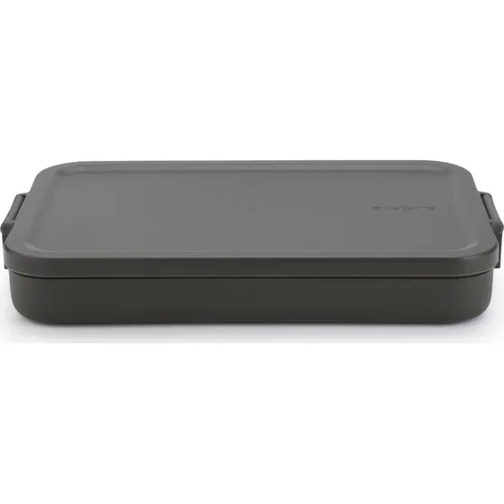 Brabantia Make & Take flad madkasse 1,1 L - mørkegrå