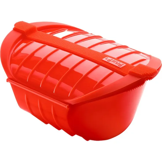 Lku dyb dampkoger til mikroovn 34 pers. (rd)