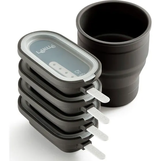 Lku Classic isforme 4-pak med lg, brun