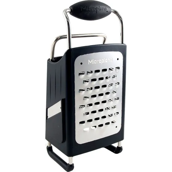 Microplane 4-sidet boksrivejern 27 cm – sort