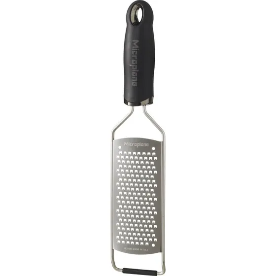 Microplane Gourmet groft rivejern 31 cm  sort