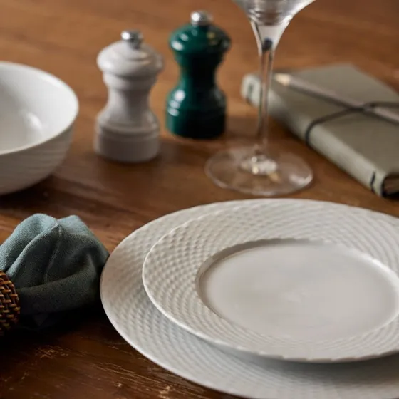 Pillivuyt Basket dyb tallerken 22 cm, ovnfast