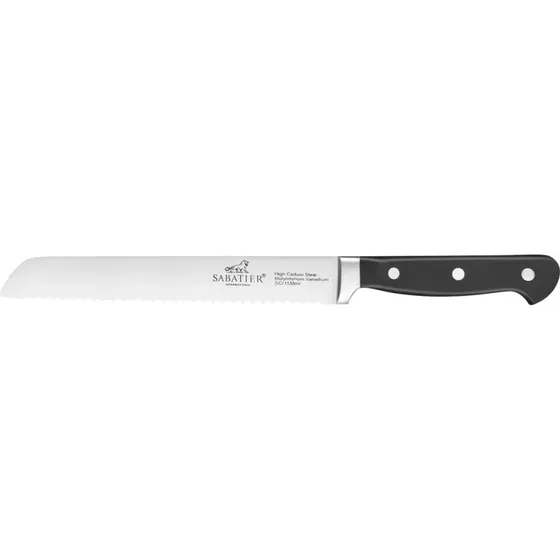 Lion Sabatier Pluton brdkniv 20 cm - stl/sort