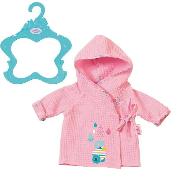 BABY born Badekbe 43 cm - Bld vaffelstof