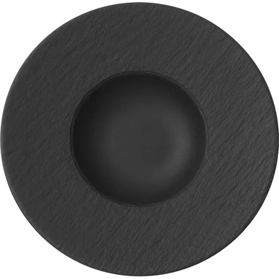 Villeroy & Boch Manufacture Rock Pastatallerken Ø28 cm – Sort