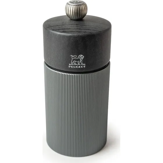 Peugeot Line Dark saltskværn 12 cm – Aluminium/Træ