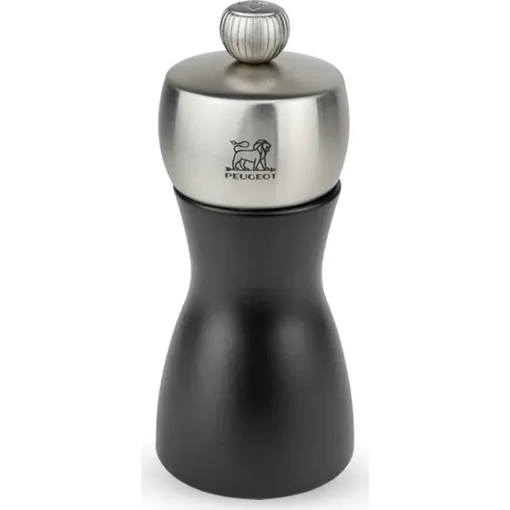 Peugeot Fidji saltkvrn 12 cm  mat sort tr/stl