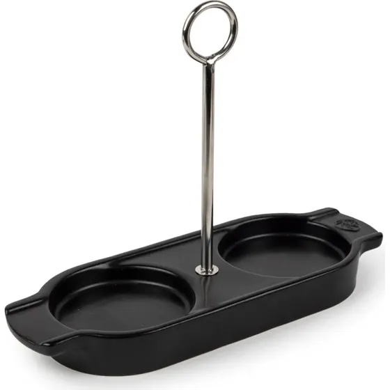 Peugeot Linea keramisk bakke med håndtag, satin sort