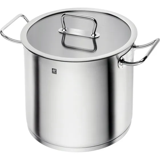 Zwilling Pro højsidet gryde 13,3 L med glaslåg