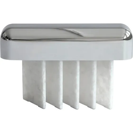 101 Copenhagen Beetle Portable bordlampe - Hvid/Krom