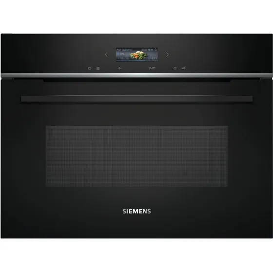 Siemens iQ700 CE732GXB1 indbygget mikroovn, 36L, sort