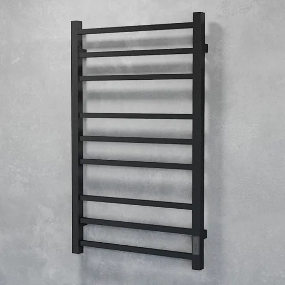 TVS Eldo 9 F håndklædetørrer (el) poleret rustfrit stål 53x86 cm