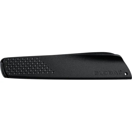 Global knivskede 13 cm – sort knivbeskyttelse
