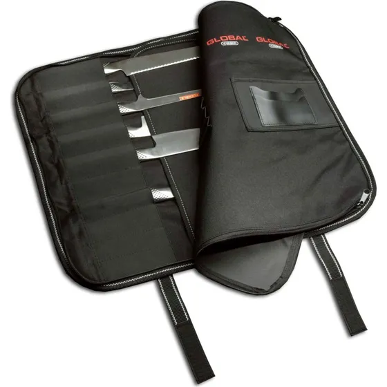 Global G-668/10 knivmappe  10 lommer, nylon