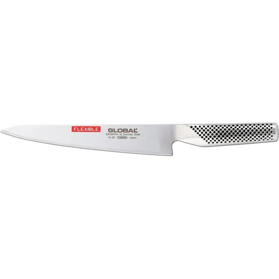 Global G-20 fleksibel filetkniv 2021 cm, rustfrit stl