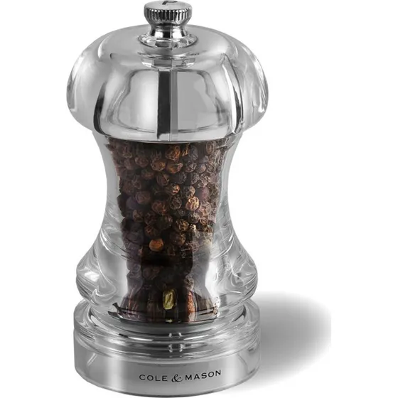 Cole & Mason Capstan 145 Peberkværn 11,5 cm (Transparent)