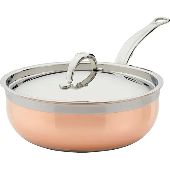 Hestan Copperbond sauterpande Ø24 cm med låg