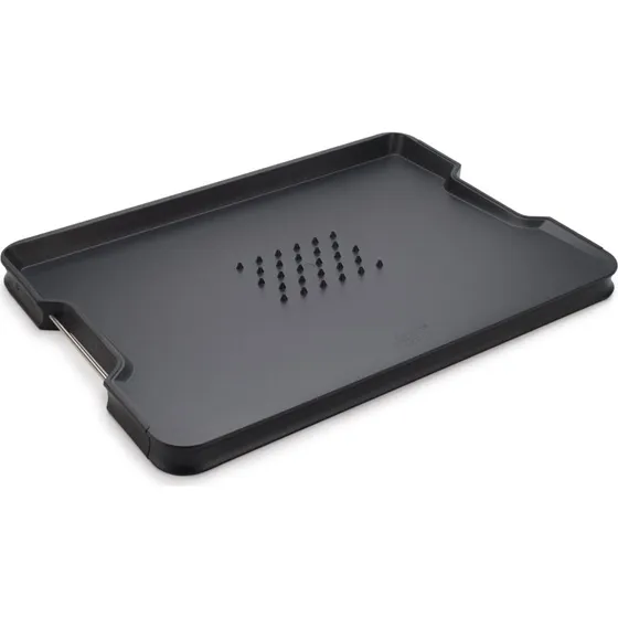 Joseph Joseph Cut & Carve Plus skrebrt 41x29 cm - sort