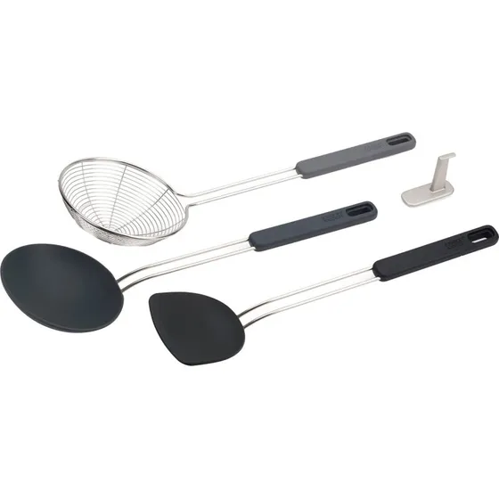 Joseph Joseph Nest Fusion Woksæt 3 dele, sort