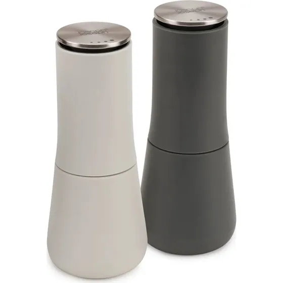 Joseph Joseph Milltop salt- og peberkvrn st, gr-hvid