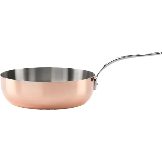 Samuel Groves sauterpande kobber Ø26 cm