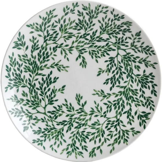 Gtefors Porslin Botanica Myrten asiet 21 cm, grn
