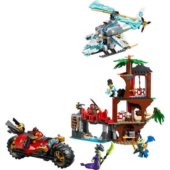 LEGO NINJAGO 71857 – Ninjafartøjernes kamp for trætophuset