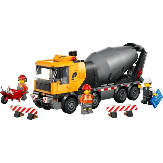 LEGO City 60478 Cementblander - byggeplads-legetøj