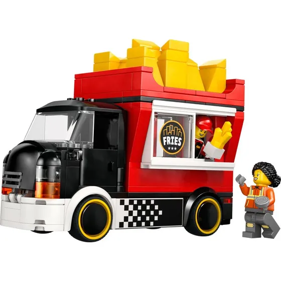 LEGO City 60488 Pomfrit-vogn – Madvogn til børn 5+
