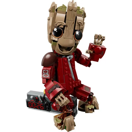 LEGO Marvel 76341 Baby Groot i Ravager-dragt