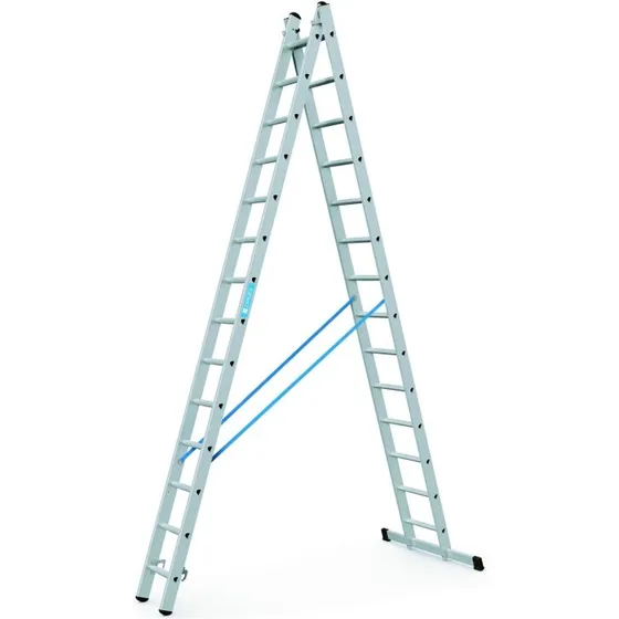 Zarges Combimaster DK 2x14 trin kombistige, 7,2 m