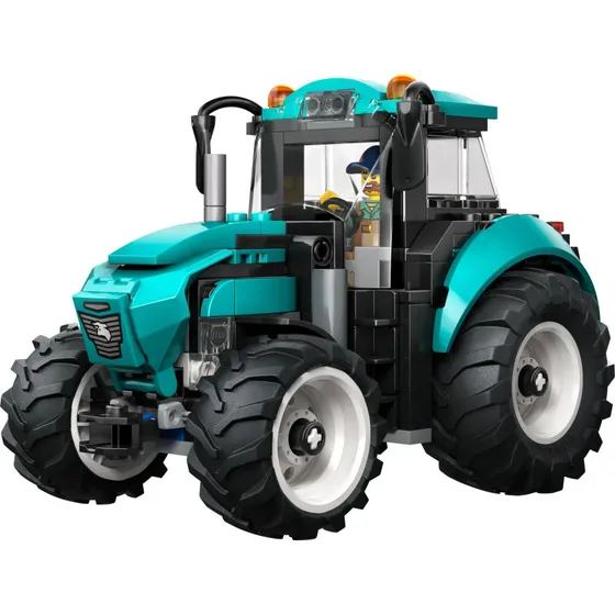 LEGO City Traktor 60498 – blågrøn landbrugstraktor