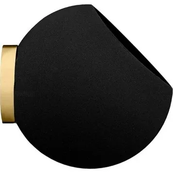 AYTM Globe vægpotte Ø21 cm - Sort/Guld