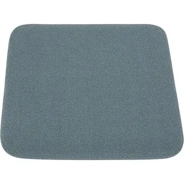 AYTM Curva Sædehynde 27x32,5 cm – Dusty Blue Bouclé