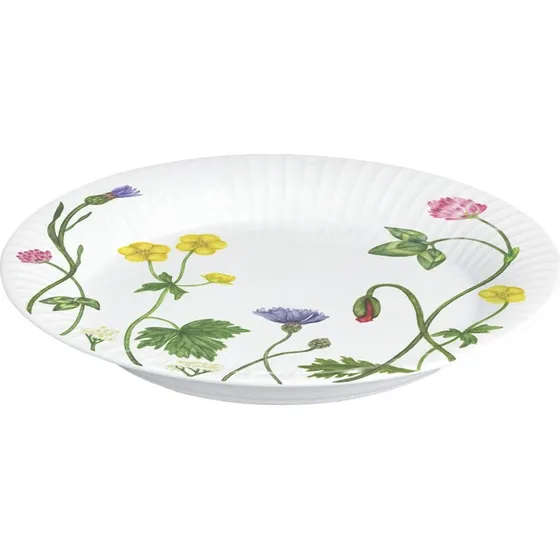 Kähler Hammershøi Summer tallerken 22 cm – Wild Flowers