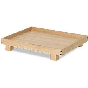 Ferm Living Bon træbakke Small - Eg