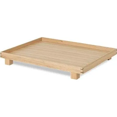 Ferm Living Bon Træbakke Large i Eg