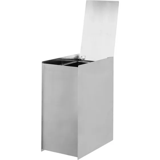 ferm LIVING Sama affaldsspand 6L - børstet stål