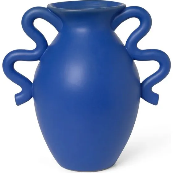 Ferm Living Verso vase 27 cm  Bright Blue