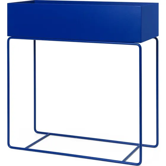 ferm LIVING Plant Box Bright Blue - minimalistisk plantekasse