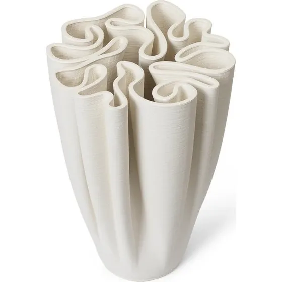 ferm LIVING Dedali vase 25 cm  Off-white